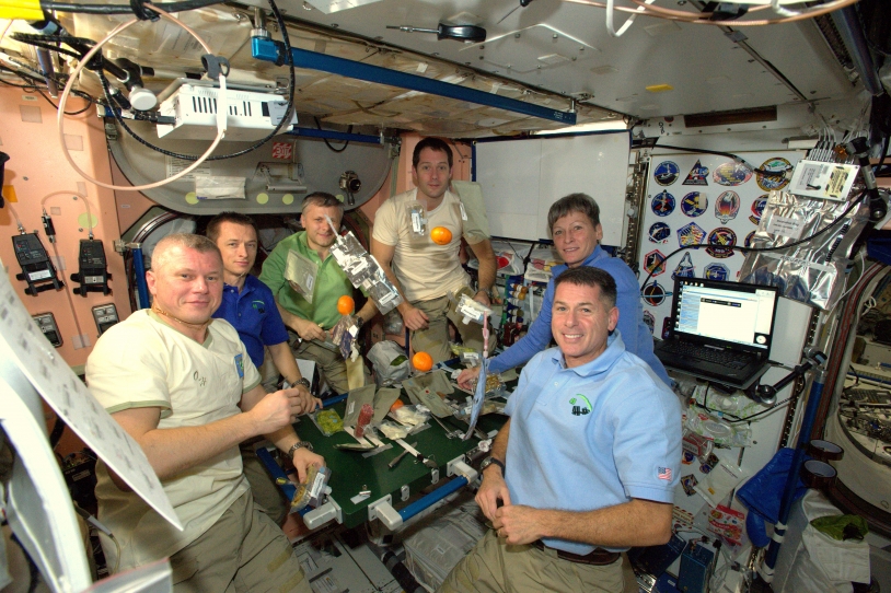 Proxima - repas de Thanksgiving à bord de l&#039;ISS