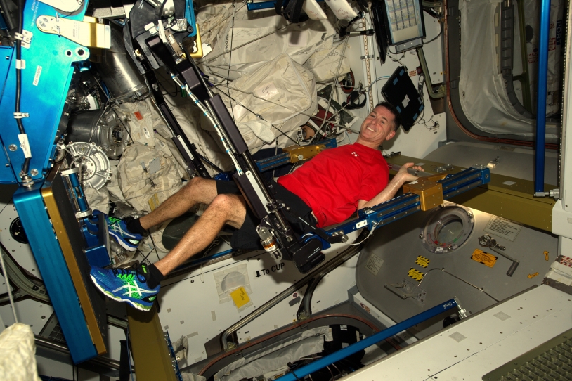 Proxima : le sport à bord de l&#039;ISS